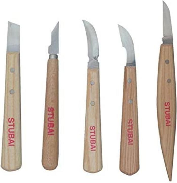 Immagine prodotto Stubai Set di coltelli da intaglio, 5 pezzi.