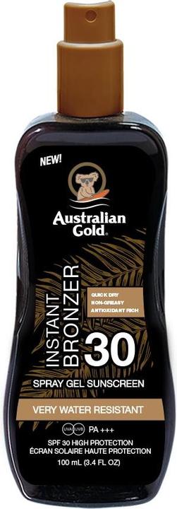 Productafbeelding Australian Gold Gel met bronzer (Zonnebrandspray, Zonnebrandgel, SPF 30, 237 ml)