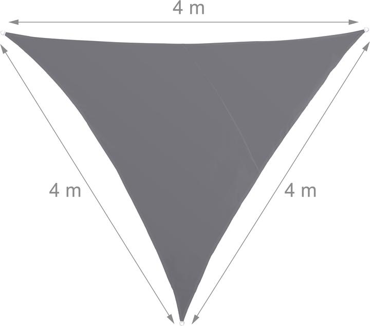 Image du produit Relaxdays Voile d'ombrage triangle (400 x 340 x 0,5 cm)