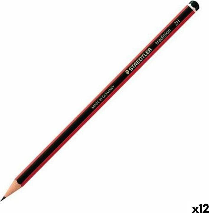 Staedtler Tradition 2H pencil (12 pieces) (2H, 12 x)