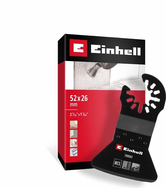 Actual product image Einhell Schaber, 708002, HCS, Starr, 52 mm