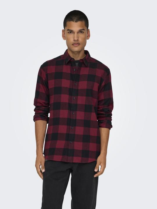 Immagine prodotto Only & Sons Kariertes Langarmhemd (XS)