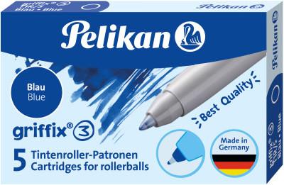 Actual product image Pelikan Ink cartridge Griffix royal blue, 2 x 5 pcs. (Inkwell, Royal blue)