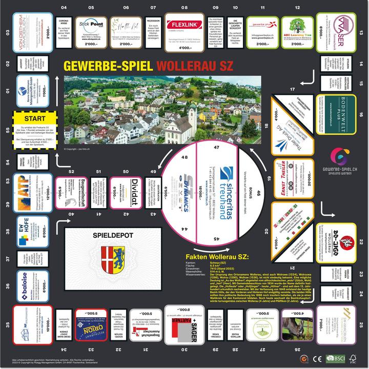 Actual product image Gewerbe-Spiel Wollerau SZ (German)