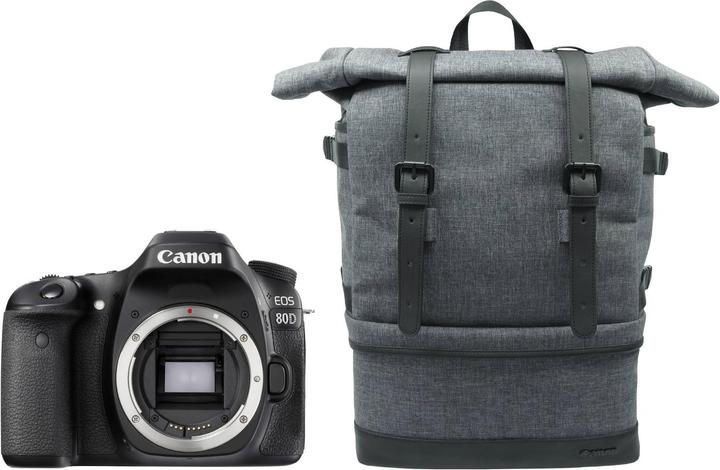 Image du produit Canon Boîtier EOS 80D avec sac à dos photo BP10 incl.