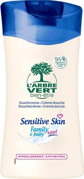 Produktbild L'arbre vert Öko Duschgel rückfettend Sensitive Skin (250 ml)