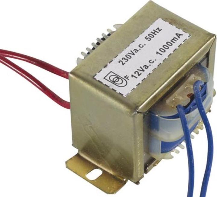 Produktbild Velleman Open-Frame Transformer 12va 1 x 12v 1000ma