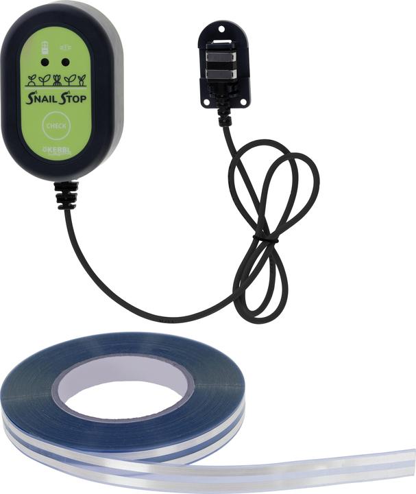 Kerbl SnailStop Starter Set Clôture électrique anti-limaces (1000 cm)