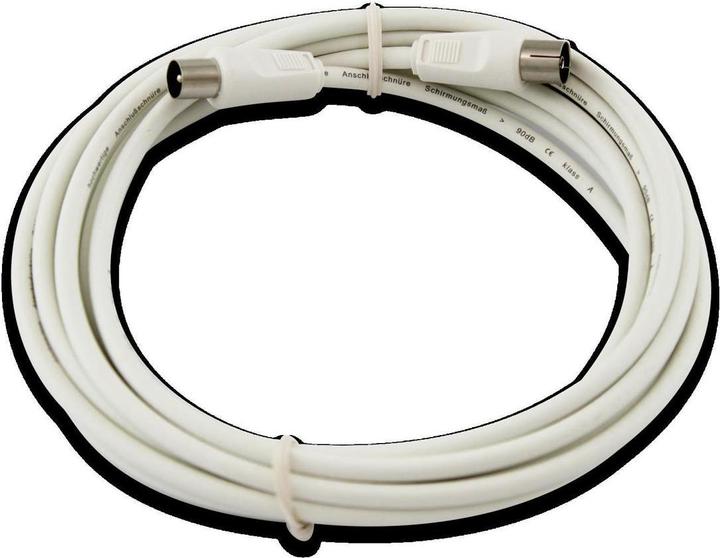 Immagine prodotto Televes TAK9075G 7,5 m di cavo coassiale IEC bianco (90 dB, Cavi antenna)