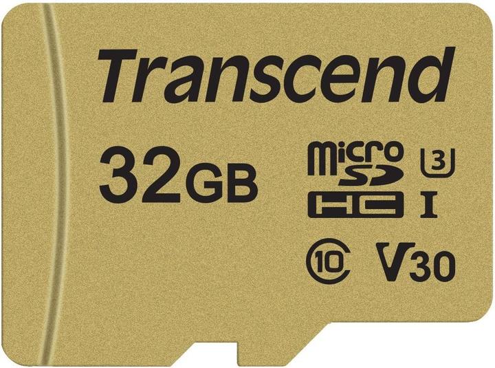 Image du produit Transcend CARTE SD 32GB UHS-I U1 (32 Go, microSDHC, U1, UHS-I)