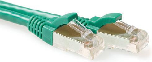 Produktbild Green 30 meter LSZH SFTP CAT6A patch cable snagless with RJ45 connectors (S/FTP, CAT6a, 30 m)