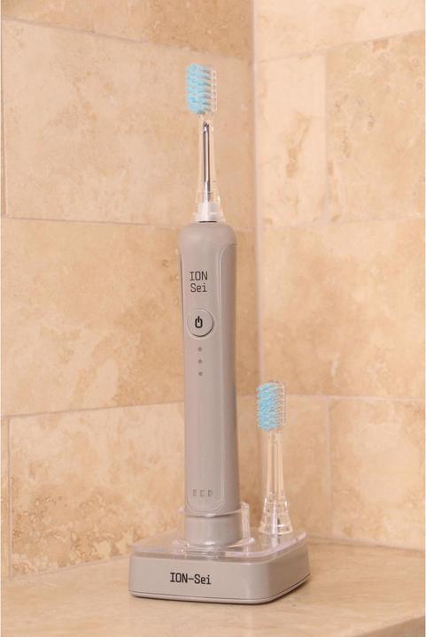 Produktbild ION-Sei IET01DW Ionen-Zahnbürste, Moon Grey (Schallzahnbürste)