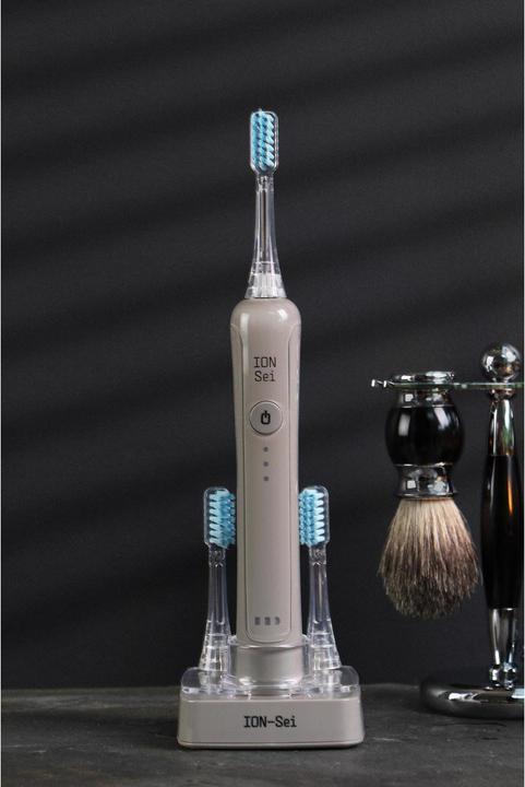 Produktbild ION-Sei IET01DW Ionen-Zahnbürste, Moon Grey (Schallzahnbürste)