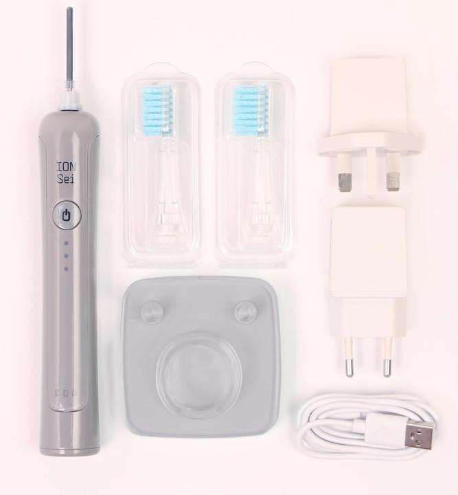 Produktbild ION-Sei IET01DW Ionen-Zahnbürste, Moon Grey (Schallzahnbürste)