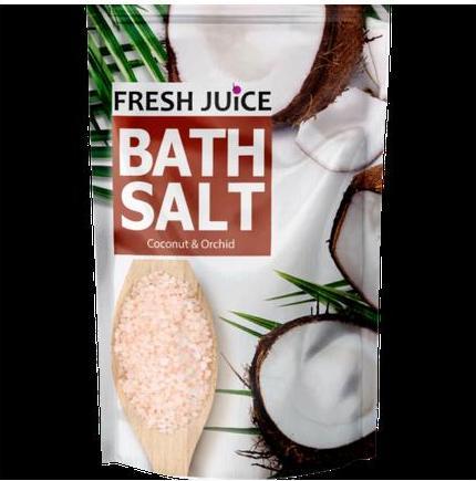Actual product image Fresh Coconut and Orchid Bath Salt Rich in Minerals 500g (Bath pearls)