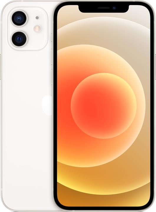 Apple iPhone 12 (256 Go, Blanc, 6.10", SIM + eSIM, 12 Mpx, 5G)
