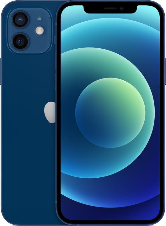 Apple iPhone 12 (128 GB, Blue, 6.10", SIM + eSIM, 12 Mpx, 5G)
