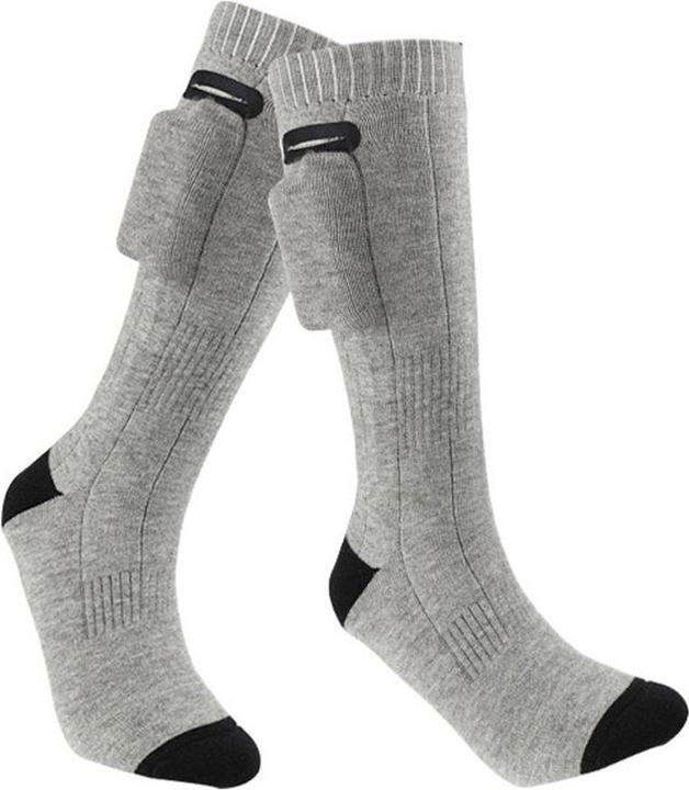 Stride Beheizbare Baumwoll Socken Outdoor Fusswärmer mit Akku (One Size) (One Size)