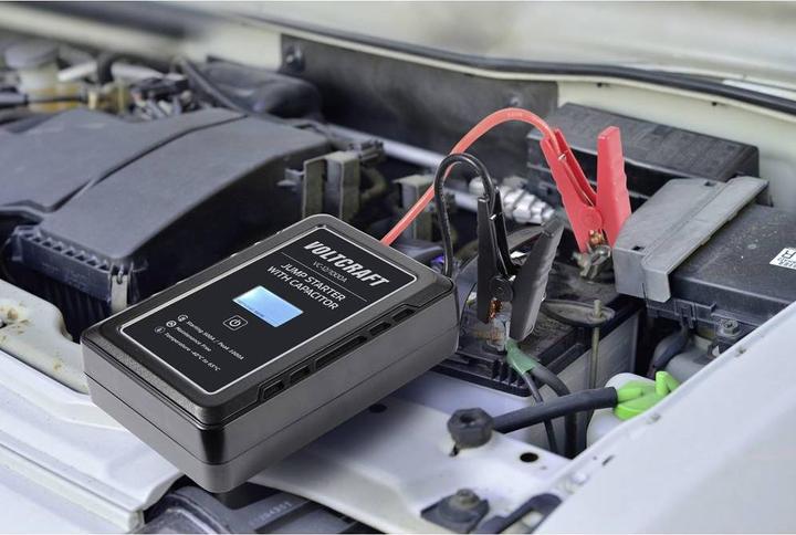 Productafbeelding Voltcraft Snelstartsysteem VC-12/1000A VC-13998130 Starthulpstroom (12 V)=500A Condensatortechniek (1000 A)
