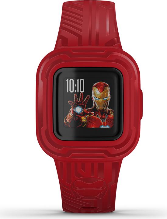 Actual product image Garmin Vivofit jr. 3 Marvel Iron Man (20 mm)
