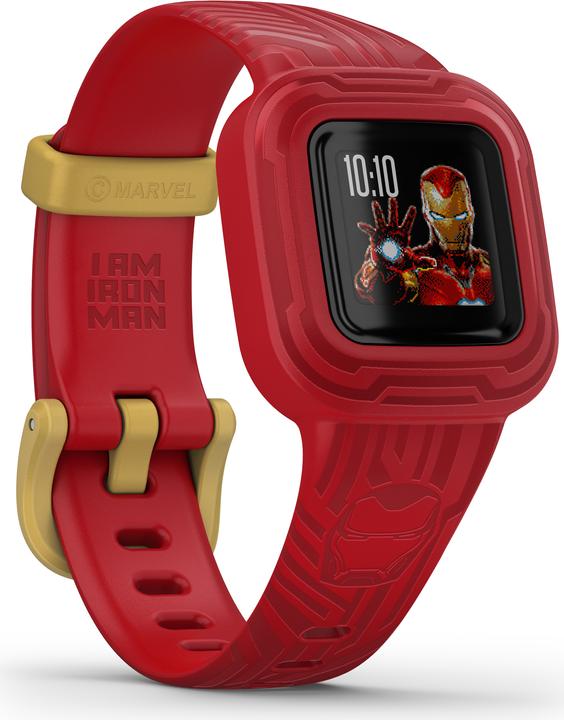 Actual product image Garmin Vivofit jr. 3 Marvel Iron Man (20 mm)