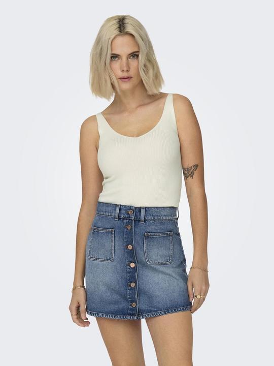 Actual product image JdY V-neck top without sleeves (XS)