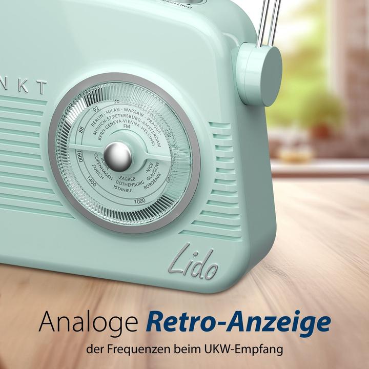 Image du produit Blaupunkt Radio nostalgique avec DAB+ | LIDO VDR 10 (DAB+ DAB, Bluetooth)
