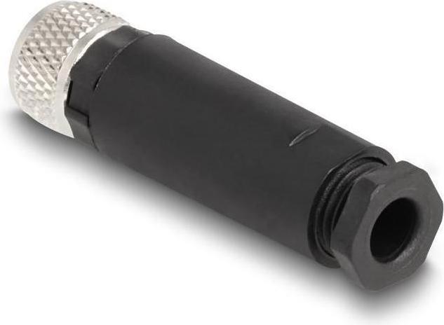 Image du produit Delock Connecteur M8 A-codé 3 broches femelles pour le montage