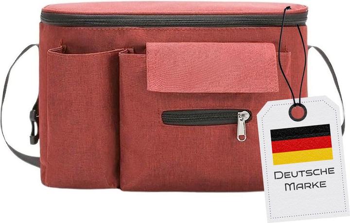 Actual product image König Design Pushchair organiser Pushchair bag Buggy bag Cup holder Changing bag