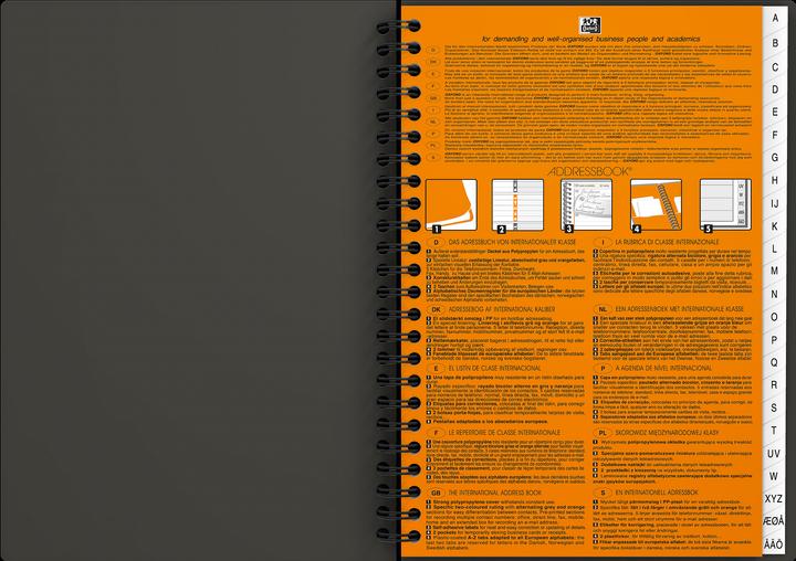 Produktbild Oxford Adressbuch International (A5, Liniert, Harter Einband)