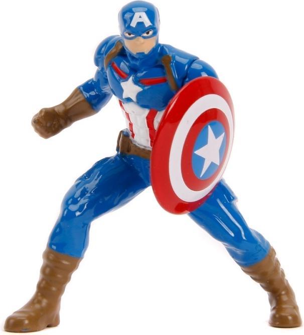 Image du produit Jada Avengers Captain America avec voiture 1:24