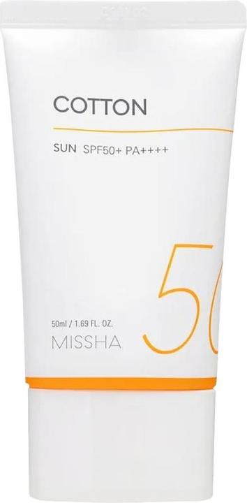 Missha All Around Safe Block Cotton Sun (Sonnencreme, SPF 50, 50 ml)