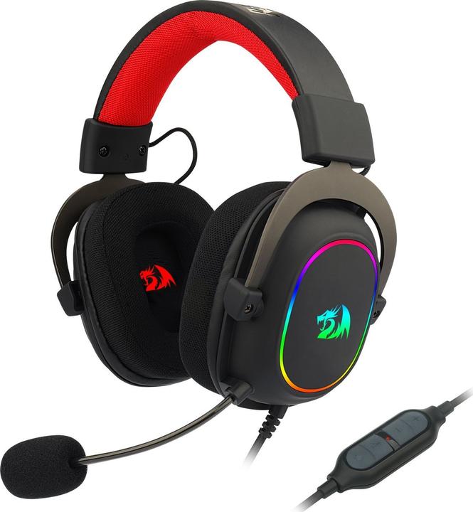 Immagine prodotto Redragon Zeus X - Cuffia da gioco H510 RGB con microfono - fascia confortevole - PS5 / PS4 / PS3 - Windows (Cablato)