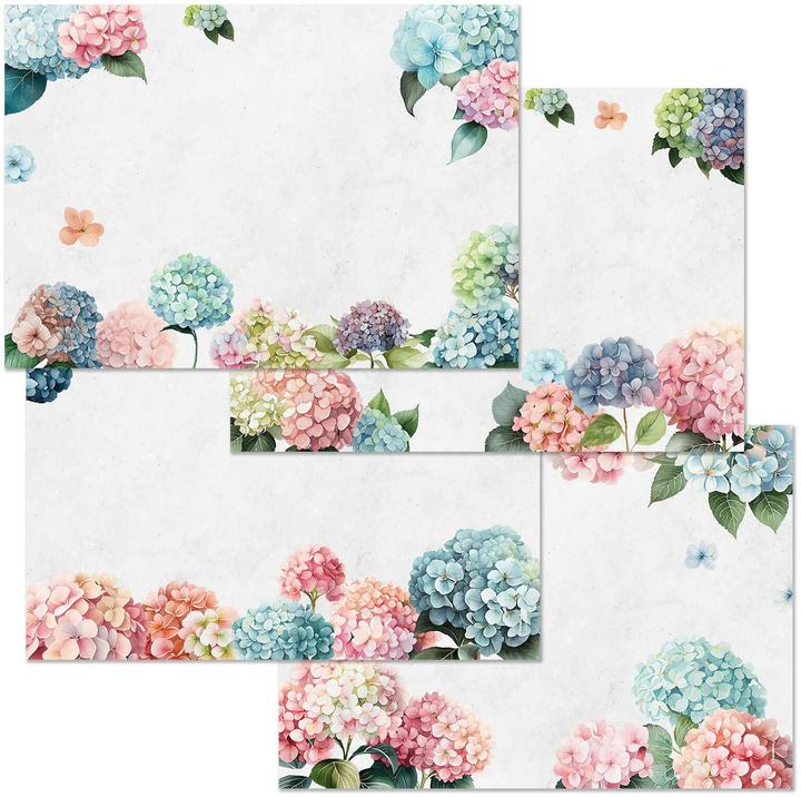 Trendform Papiertischset HORTENSIA (48 Stk., 29.7 x 42 cm)