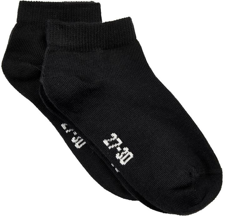Produktbild Minymo Socken low cut 2er Set Schwarz Gr. 35 - 38 (2er Pack, 35 - 38)