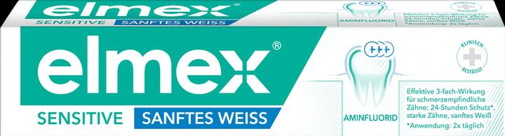 Produktbild Elmex SENSITIVE sanftes Weiss Zahnpasta (75 ml)