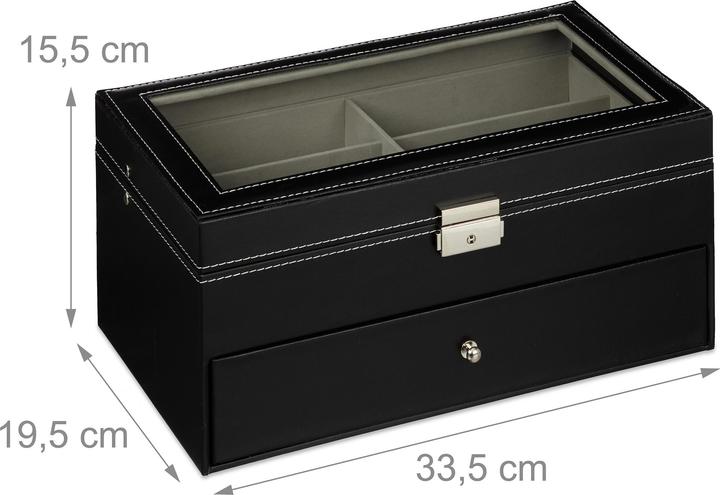 Actual product image Relaxdays Spectacle box