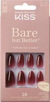 KISS Bare-But-Better Gel Nails - 28 Pieces