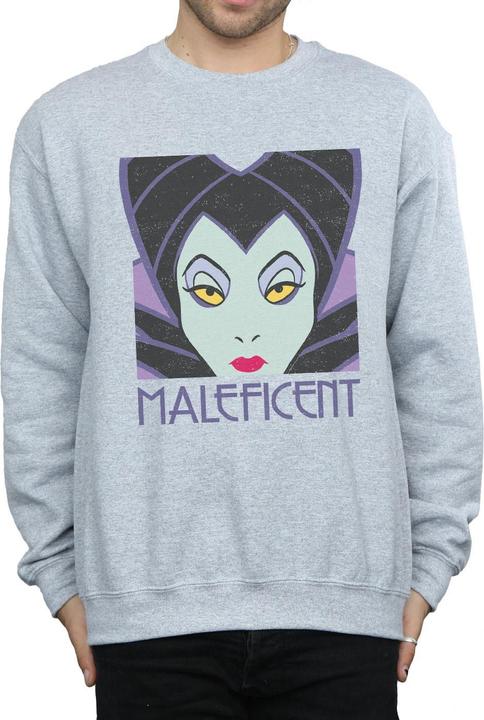 Produktbild Disney Maleficent Cropped Head Sweatshirt (M)
