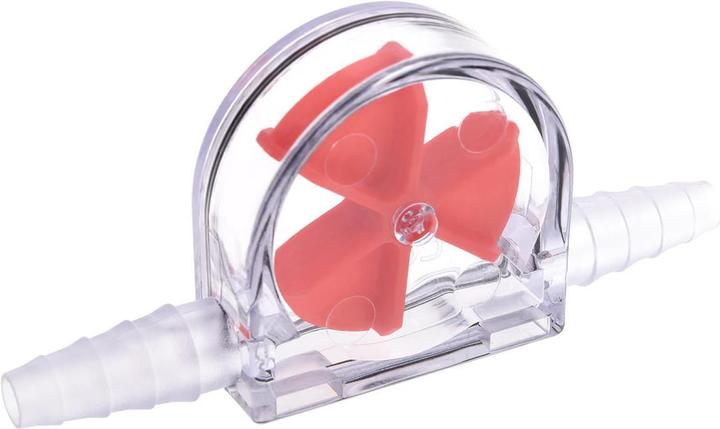 Produktbild Alphacool Eisfluegel Durchflussanzeiger Rot 6-11mm - Acryl
