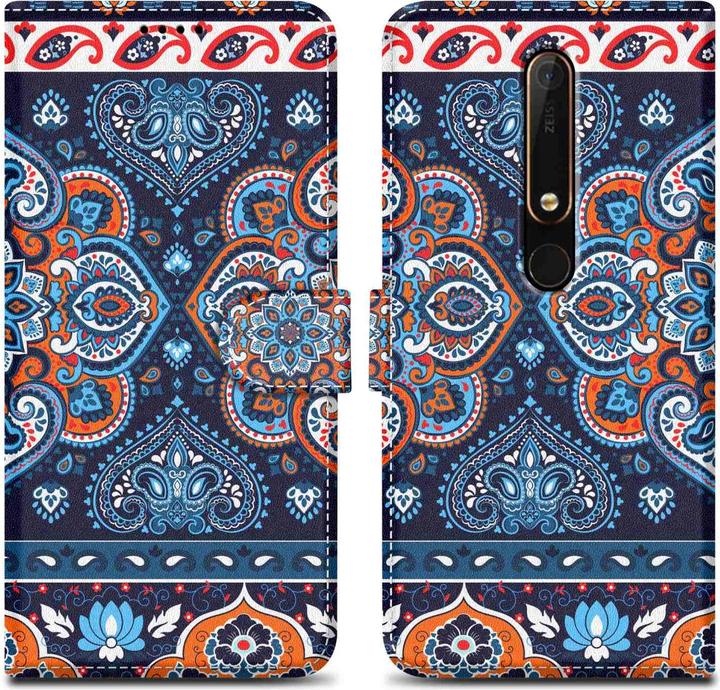 Actual product image Cadorabo Case Book Print (Nokia 6.1)