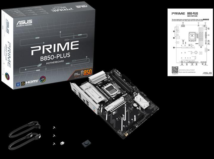 Produktbild ASUS PRIME B850-PLUS-CSM (AM5, AMD B850, ATX)
