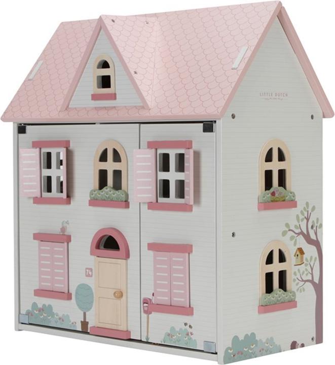 Actual product image Little Dutch Dutch Houten Poppenhuis FSC