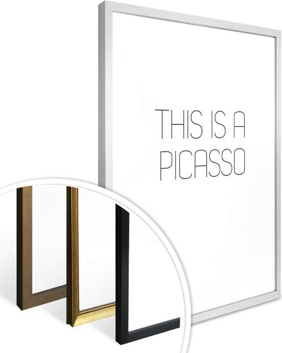 Produktbild Trenddeko This is a Picasso (50 x 60 cm)