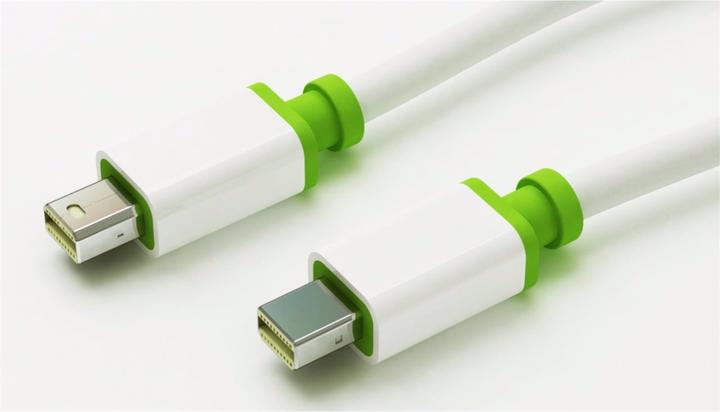 Image du produit Moshi Mini DisplayPort Cable Blanc (Mini DP, 17.30 cm)