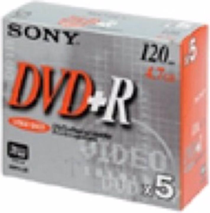Produktbild Sony 4.7GB DVD+R (5 x)
