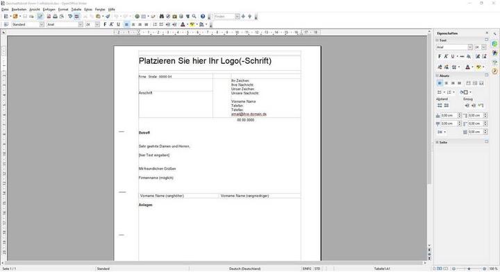 Produktbild Bhv OpenOffice 4.1.6 Starter (1 User, unbegrenzt)