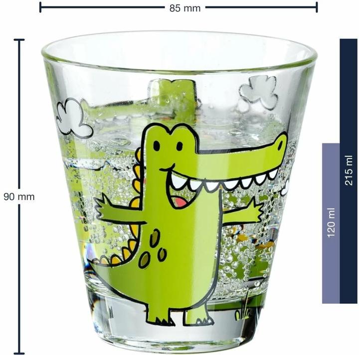 Actual product image Leonardo Drinking cup Bambini Crocodile 120 ml, 6 pieces (0.22 l, 6 x)