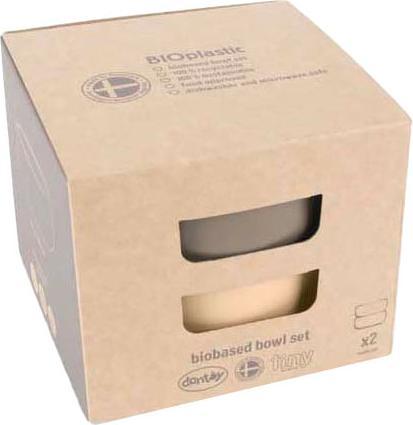 Produktbild dantoy Tiny Bio Schale sand/grau 2erP