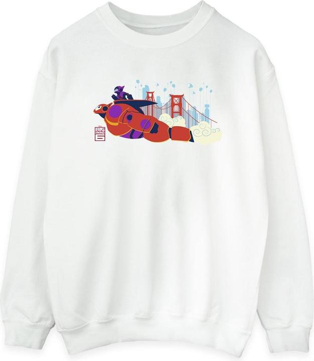 Disney Big Hero 6 Baymax Hiro Bridge Sweatshirt (M)